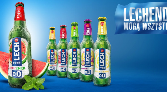 ARBUZ & MIĘTA – NOWY SMAK W PORTFOLIO LECHA FREE 0,0%